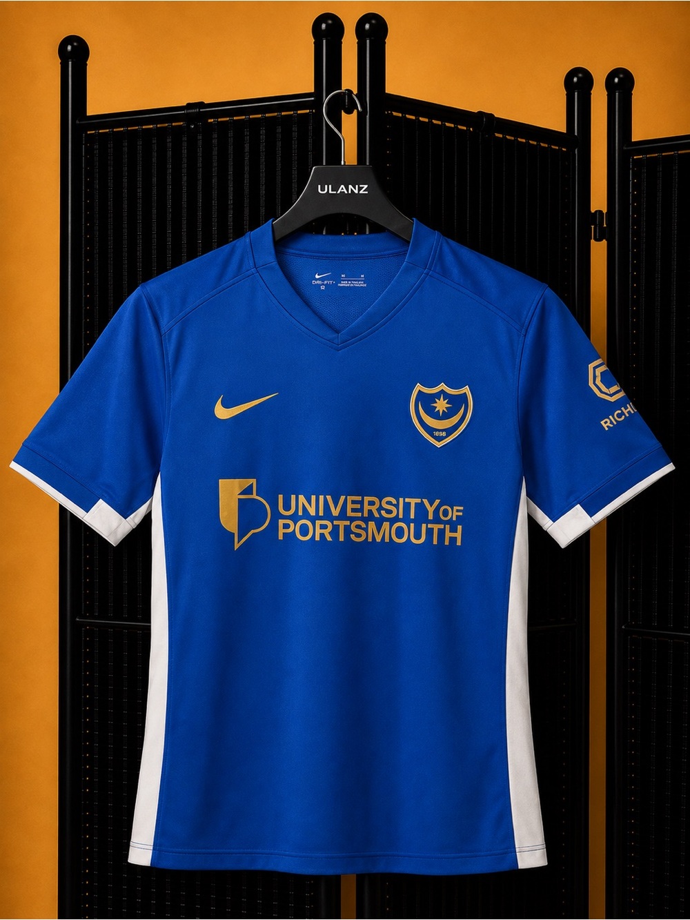 Portsmouth FC Nike Soccer Jersey 26-27 Home